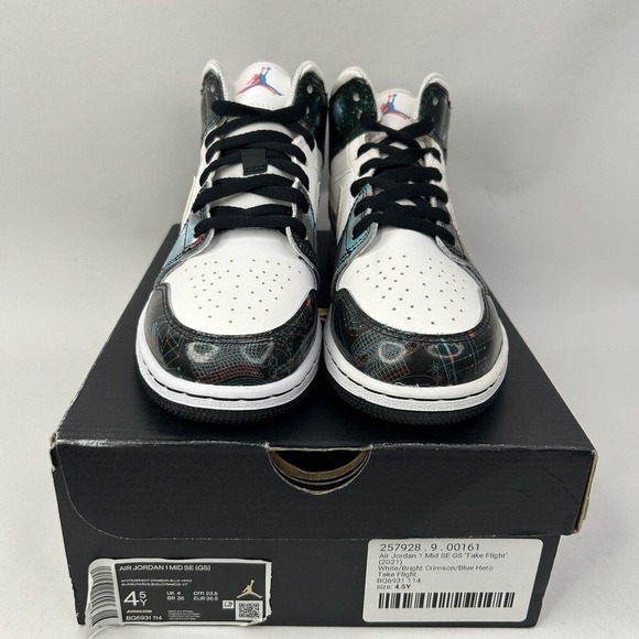 Nike Shoes Air Jordan 1 Mid SE GS “Take Flight” 2024 - Picture 2 of 5